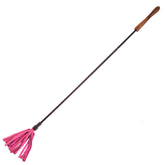Rouge Garments Riding Crop (Pink) – Leather Crop Whip Default Title > Bondage Gear > Whips